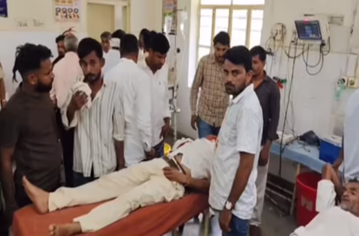 कोटपूतली-बहरोड़ में धरने के दौरान फायरिंग और पथराव, फुटेज में देंखे 10 घायल; 3 की हालत गंभीर