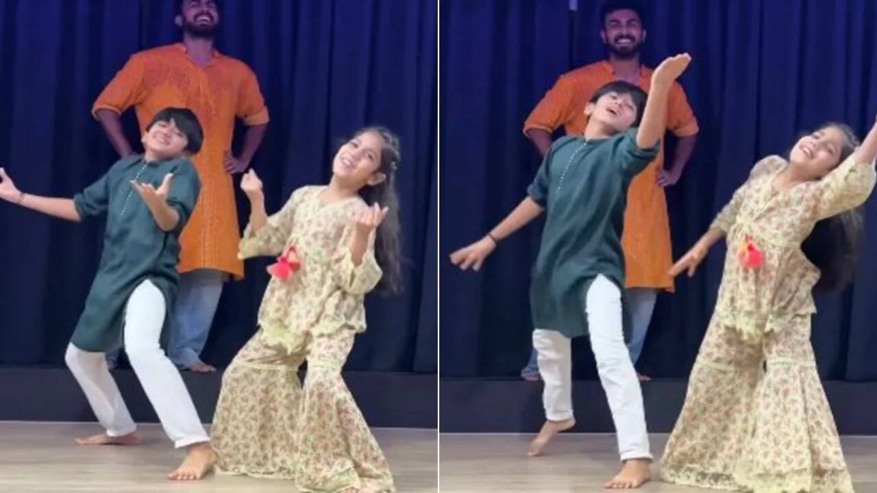 वाइब है भाई वाइब है! ‘झांझरिया’ गाने पर गांव की बच्चियों का धांसू डांस, वीडियो वायरल
