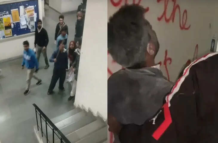 जवाहरलाल नेहरू विश्वविद्यालय में बवाल, एबीवीपी और वामपंथी छात्र संगठनों में टकराव