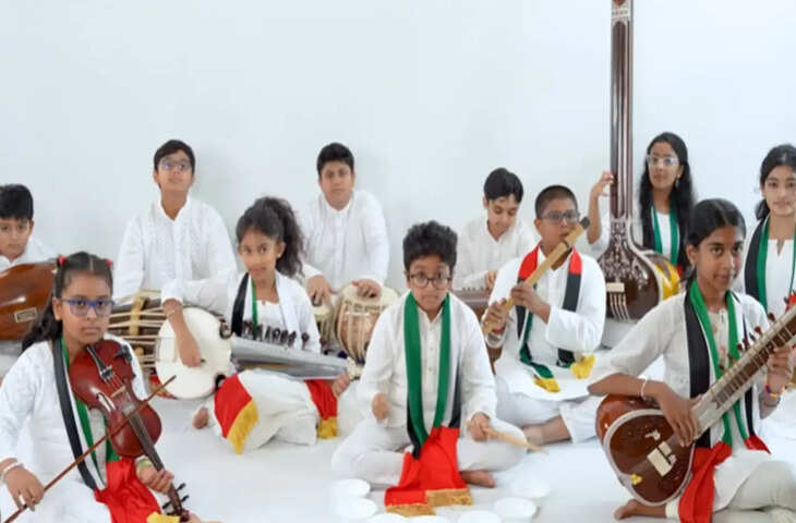 UAE में भारतीय छात्रों ने वाद्ययंत्र से बजाया राष्ट्रगान, भावुक कर देने वाला वीडियो वायरल