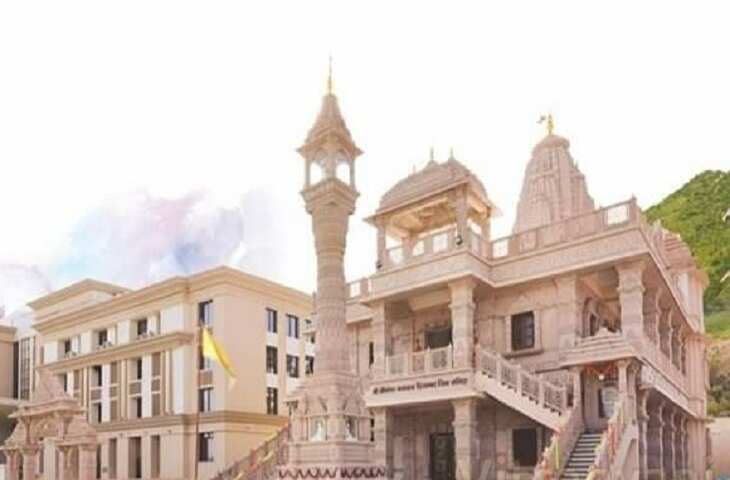 जैन मंदिर से सोने का छत्र चोरी, CCTV में कैद नकाबपोश बदमाश