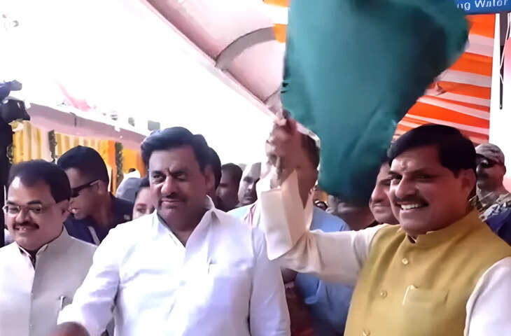 21 नदियों का पवित्र जल लेकर एमपी से पहली सोमनाथ यात्रा पर शुरु, सीएम मोहन ने किया रवाना