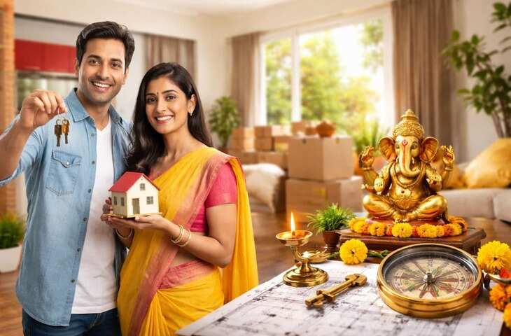 वास्तु शास्त्र के अनुसार नए घर में शिफ्ट होने से पहले करें ये उपाय, ताकि हर बुरी नजर और शक्ति सुरक्षित रहे आशियाना&nbsp;