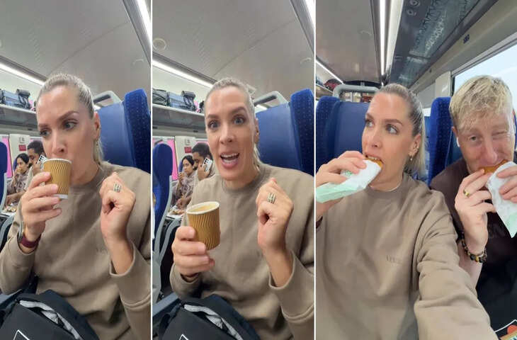 'ये तो बहुत टेस्टी है' वंदे भारत ट्रेन में मिलने वाली चाय पीकर बोले ब्रिटिश व्लॉगर, इतनी तारीफें गिना डालीं कि वायरल हो गया VIDEO