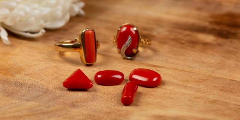 red coral gemstone controls mars for career property marriage transport business