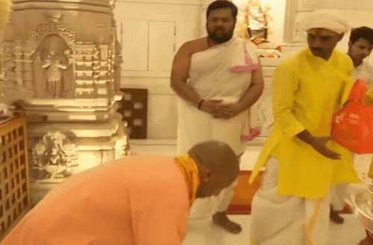 राम मंदिर चढ़ावा चोरी विवाद के बीच अयोध्या पहुंचे सीएम योगी, वीडियो में बोले- &ldquo;अपराधी कोई भी होगा, बचेगा नहीं&rdquo;