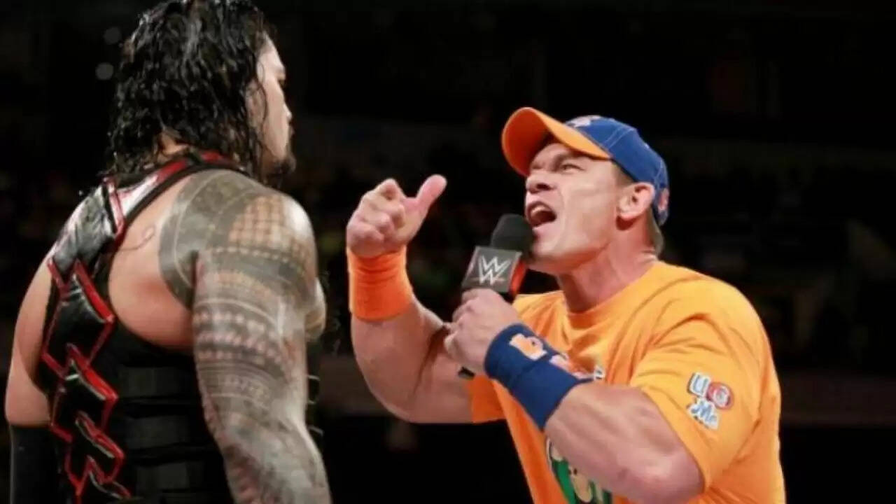 Roman Reigns John Cena--1