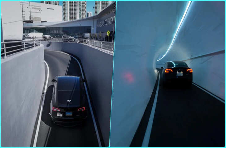 एलन मस्क का Vegas Loop बना अर्बन ट्रैफिक का गेमचेंजर, बिना जाम और बिना रेड लाइट मिनटों में तय होगा सफ