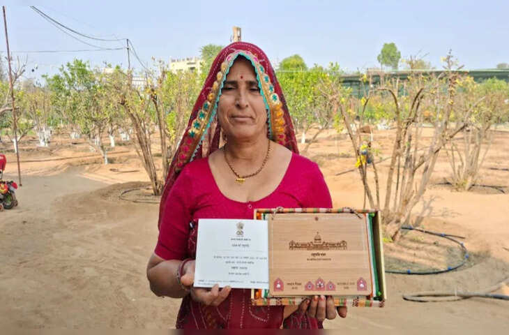 सीकर की महिला किसान संतोष देवी को राष्ट्रपति भवन से गणतंत्र दिवस समारोह में आमंत्रण