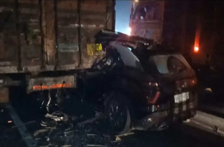 पटना में भीषण सड़क हादसा&hellip; खड़े कंटेनर से जा घुसी कार, चार लोगों की दर्दनाक मौत