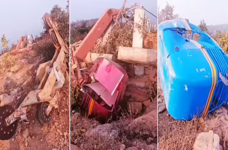 रोहतासगढ़ रोपवे निर्माण पर उठे सवाल, टावर गिरने से भड़का स्थानीय आक्रोश, घटिया निर्माण के आरोप