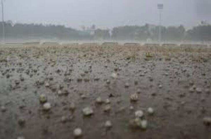 राजस्थान में बारिश और ओलों से गर्मी में राहत, फुटेज में देंखे 18 मार्च से फिर एक्टिव होगा मजबूत सिस्टम