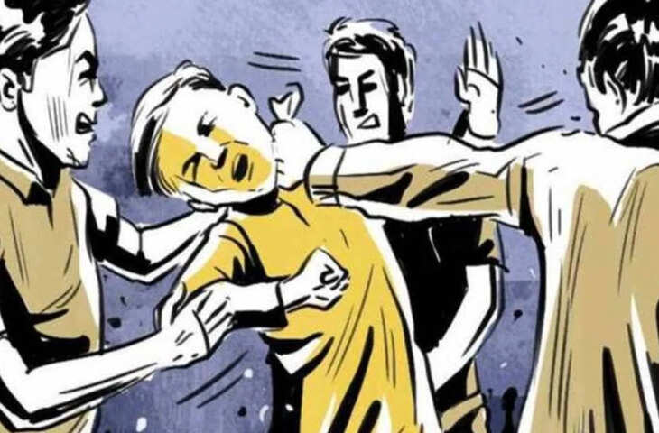 वायरल वीडियो में छात्र के साथ मारपीट का दावा, 40 सेकेंड में 46 से ज्यादा थप्पड़ मारने की बात; चेहरे पर लात मारने का भी आरोप