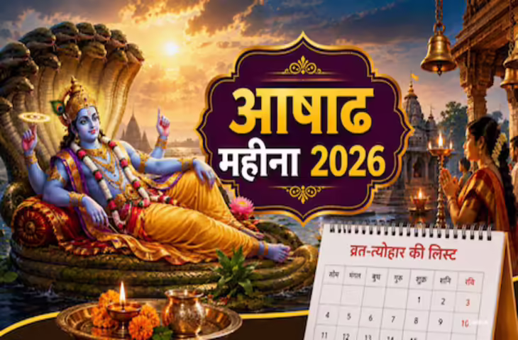 July 2026 Calendar: कब शुरू होगा सावन, किस दिन है देवशयनी एकादशी और आषाढ़ नवरात्रि? जाने अगले महीने सभी त्यौहारों की दिन - तारीख&nbsp;