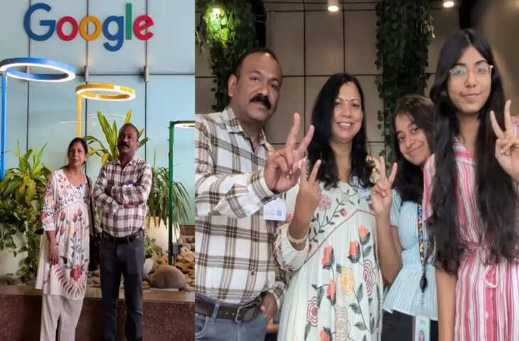 Google हैदराबाद की एक कर्मचारी ने माता-पिता को पहली बार कराया ऑफिस टूर, कहा- 'ये हर लड़की का सपना'