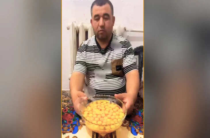 रोज नाश्ते में 110 कच्चे अंडे पी जाता है ये बंदा, फिर भी है सुपरफिट, देखें वीडियो