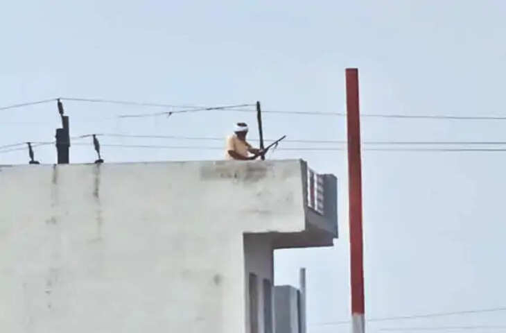 मेड़ तोड़ने के आरोप के बाद खूनी संघर्ष: जमीन विवाद में अंबाह बायपास पर कई राउंड फायरिंग, इलाके में दहशत