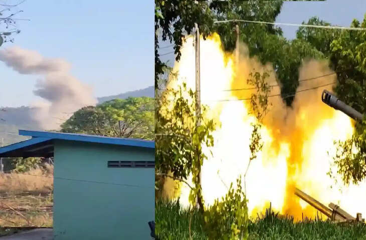 सीमा पर भड़की जंग: थाईलैंड-कंबोडिया बॉर्डर पर भारी बमबारी, ट्रंप के सीजफायर दावे को लेकर सस्पेंस बरकरार​​​​​​​
