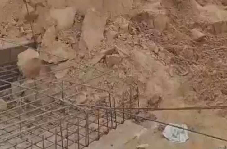 वीडियो! वैशाली नगर में निर्माणाधीन बिल्डिंग के बेसमेंट हादसे में 3 महिला मजदूरों की मौत