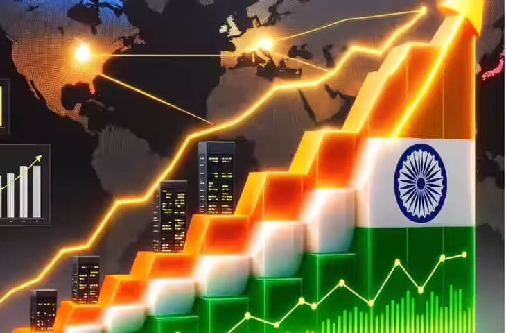 दुनिया में मंदी के संकेत लेकिन भारत पर IMF का भरोसा, वित्त वर्ष 2026 के लिए बढ़ाया&nbsp;विकास दर का अनुमान