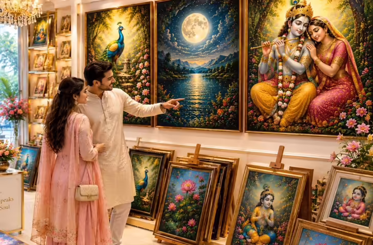 वास्तु शास्त्र के अनुसार बेडरूम के लिए बेस्ट पेंटिंग्स: जानें 6 शुभ विकल्प