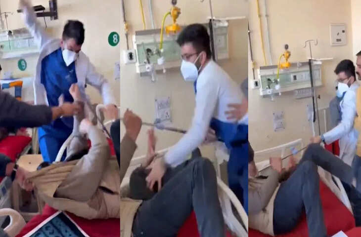 शिमला: IGMC में मरीज को डॉक्टर ने पीटा, वीडियो वायरल होने के बाद डॉक्टर सस्पेंड