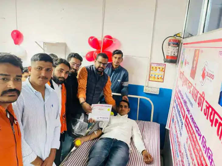 Jaipur नेताजी सुभाष चंद्र बोस की 126वीं जयंती: दूदू में रक्तदान शिविर का आयोजन; 207 यूनिट ब्लड स्टोर किया गया