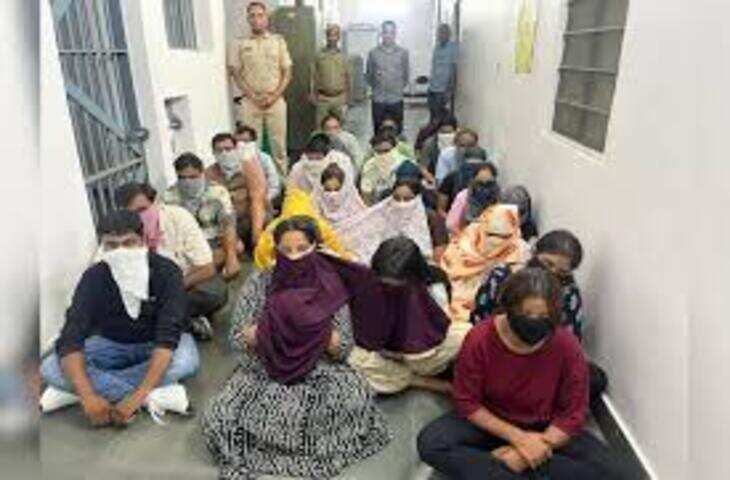 उदयपुर में अय्याशी का अड्डा बना हुआ था ये होटल, चल रहे सेक्स रैकेट का भंडाफोड़; 31 युवक और 8 युवतियां गिरफ्तार