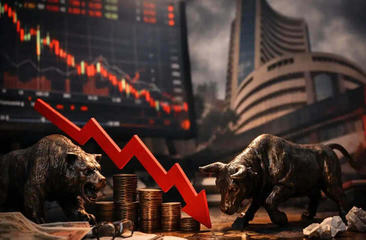 Stock Market Closing :&nbsp;3 दिनों की तेजी पर ब्रेक! सेंसेक्स 700 अंक लुढ़का, निफ्टी 200 अंक गिरकर हुआ क्लोज&nbsp;