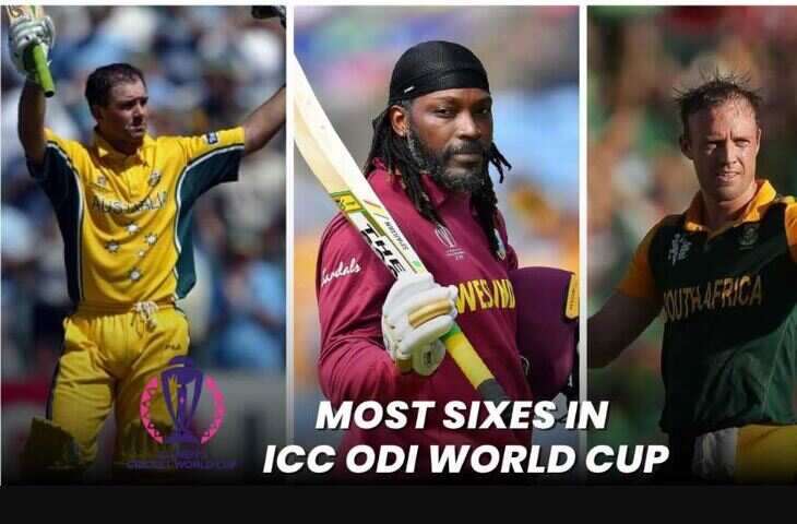 ODI World Cup के इतिहास में इन बल्लेबाजों ने जड़े हैं सर्वाधिक छक्के, जानिए कौन है सिक्सर किंग