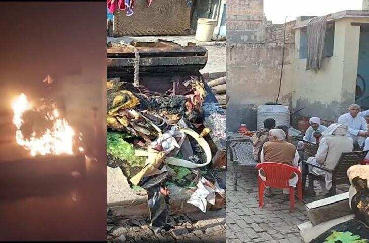 भरतपुर में आषाढ़ आते ही दिखती है अनोखी &lsquo;आषाढ़ की चिड़िया&rsquo;, खजूर के पेड़ों पर बनाती है कलात्मक घोंसले