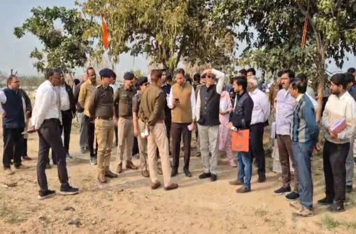 अजमेर में पीएम मोदी की जनसभा को लेकर प्रशासन अलर्ट, कायड़ विश्रामस्थली का संयुक्त निरीक्षण