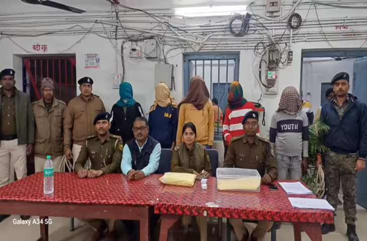 खगड़िया में ड्रग्स सिंडिकेट का भंडाफोड़: अंतरराज्यीय स्मैक तस्करी रैकेट का पर्दाफाश, पांच आरोपी गिरफ्तार
