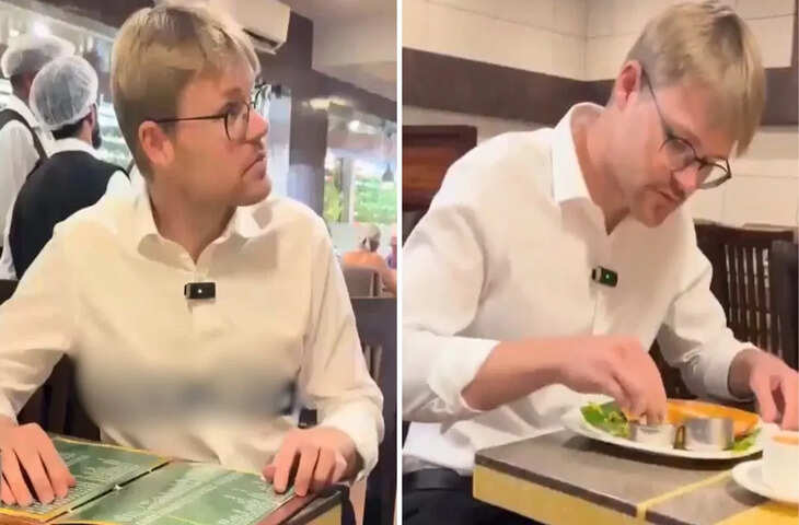 बेंगलुरु में मसाला डोसा ने बदल दिया विदेशी शख्स का स्वैग, वायरल हुआ मजेदार वीडियो