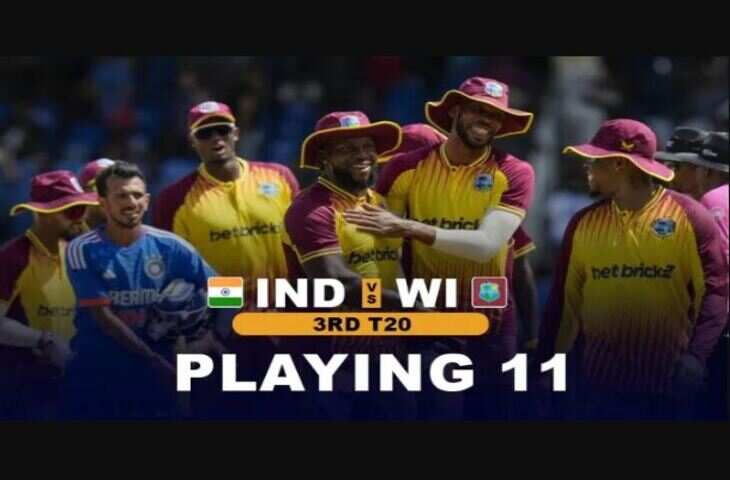 ind vs wi 3rd t20 playing 11--11--11-1222