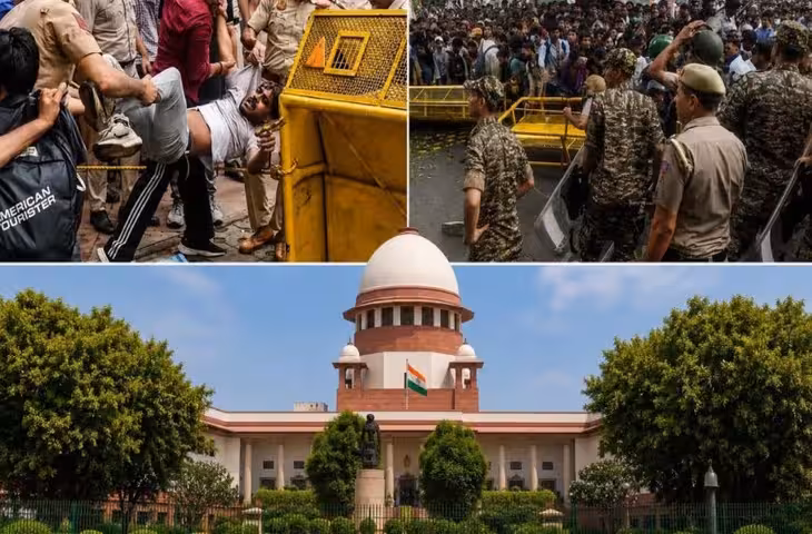 लाठीचार्ज मामलों पर SC का बड़ा एक्शन 8 राज्यों को जारी किया नोटिस, कहा - ''जांच करें, एक्शन नहीं...'