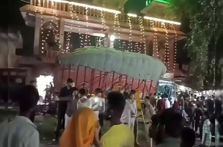 ग्वालियर के शीतला माता मंदिर मेले में पसरा सन्नाटा, ट्रक हादसे के बाद अष्टमी-नवमी पर नहीं उमड़ी श्रद्धालुओं की भीड़