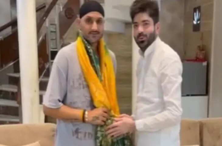 टी20 वर्ल्ड कप जीत के बाद हरभजन सिंह ने खाटूश्याम जी मंदिर में अर्चना की