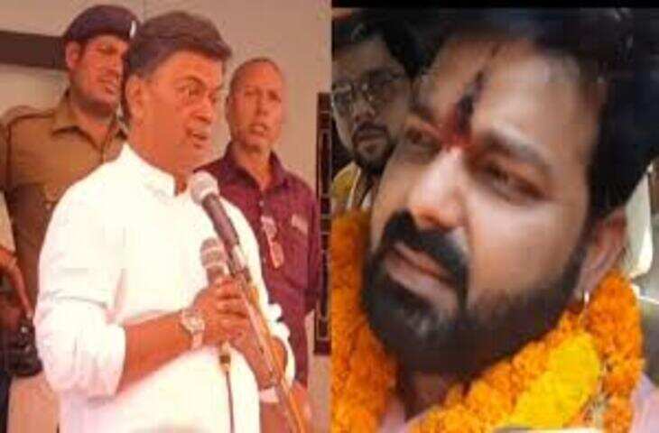 भोजपुरी सुपरस्टार पवन सिंह की दिल्ली में आरके सिंह से मुलाकात, बिहार की राजनीति में हलच