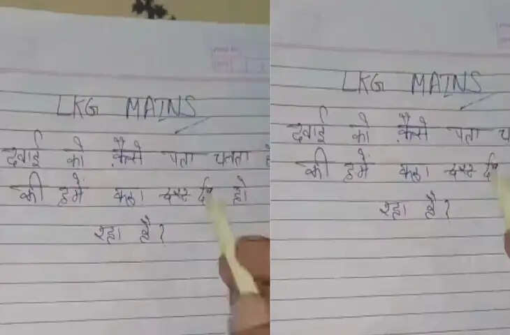 &lsquo;LKG Mains&rsquo; का कमाल, जब बच्चों जैसी जिज्ञासा और बड़ों वाला ह्यूमर मिल गया सोशल मीडिया पर