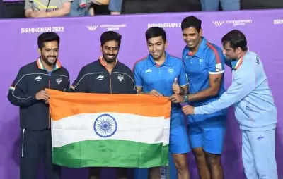 CWG-2022 : भारतीय टेबल टेनिस टीम ने सिंगापुर को 3-1 से हराकर स्वर्ण पदक जीता !