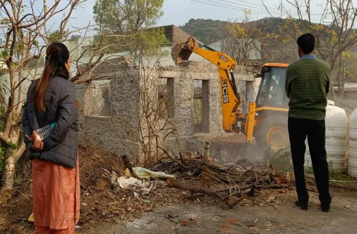 माउंट आबू में अवैध निर्माणों पर एक सप्ताह में दूसरी कार्रवाई, प्रशासन सख्ती पर कायम