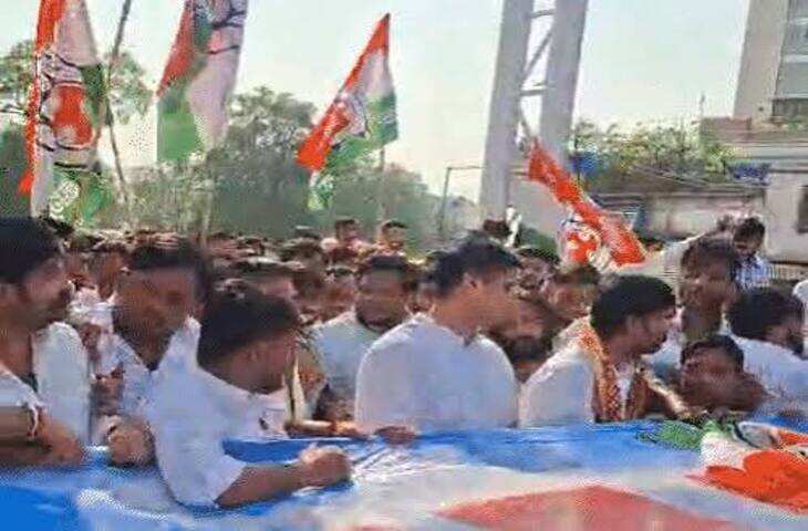 जयपुर में &lsquo;वोट बचाओ, देश बचाओ&rsquo; मार्च, वीडियो में जाने 1 नवंबर की महारैली के लिए राजस्थान से 5 हजार कार्यकर्ता दिल्ली ले जाने का लक्ष्य