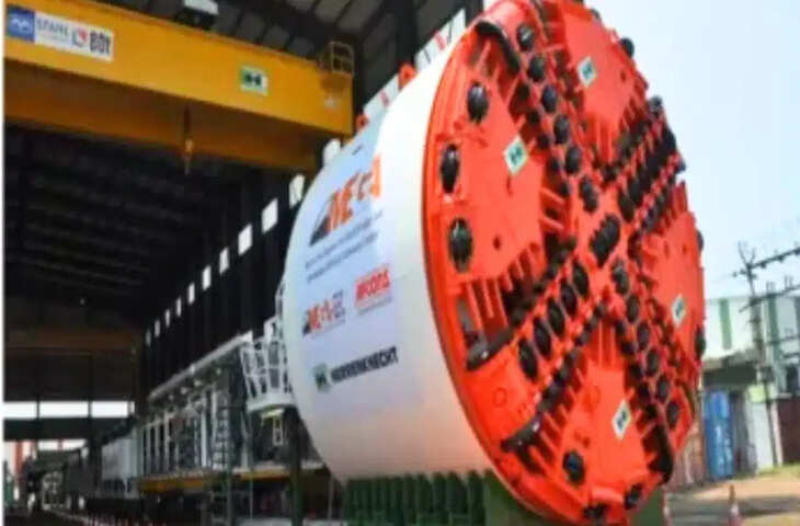 मुंबई बुलेट ट्रेन प्रोजेक्ट में बड़ी प्रगति: TBM विक्रोली से 6 किमी का सफर तय कर BKC स्टेशन तक पहुंचेगी