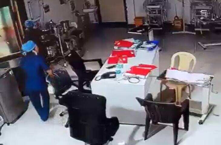 छत्रपति संभाजीनगर के अस्पताल के NICU में लगी आग, 9 नवजातों को सुरक्षित निकाला गया, फुटेज में देंखे सभी बच्चों की हालत ठीक