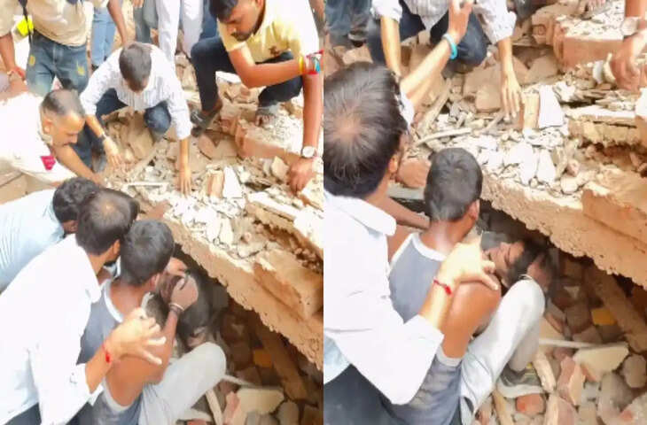 'कमरे की छत अचानक नीचे आ गिरी': दिल्ली हादसे में जिंदा बचे दो छात्रों का आपबीती में रो-रोकर छलका दर्द