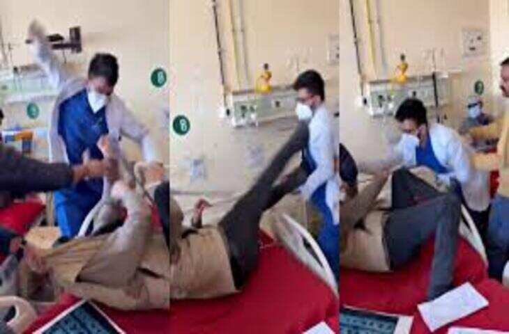 जिला अस्पताल में इमरजेंसी वार्ड के बंद कमरे में मरीज से मारपीट, विधायक ने लिया संज्ञान