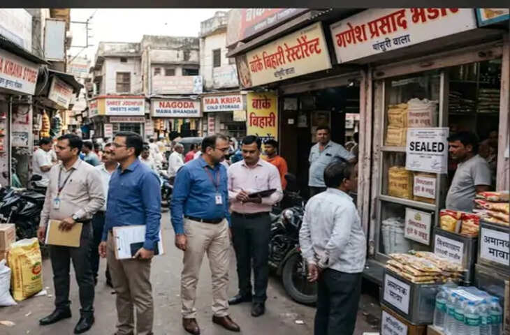 उज्जैन में मिलावटखोरों पर प्रशासन का शिकंजा: खाद्य कारोबारियों पर लगाया 7.21 लाख रुपए का जुर्माना
