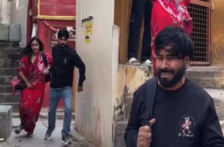 बनारस की गलियों में लड़की भगाने चला था बेचारा लेकिन हो गया खेला, वीडियो देख हंसते-हंसते हो जाएगा पेट में दर्द&nbsp;