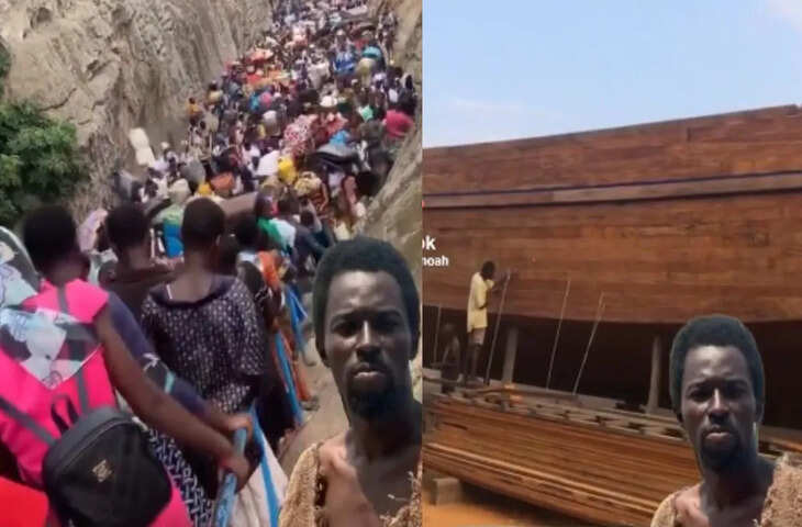 कौन है&nbsp;एबो नोआह जिन्होंने किया दुनिया में प्रलय का दावा ? बोले - &ldquo;दुनिया को पानी में डुबोकर....'